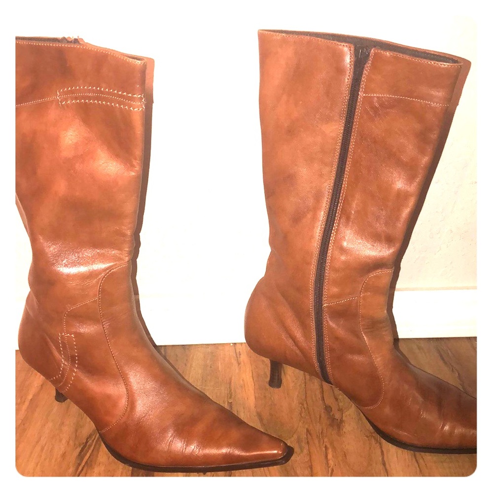 Leather Boots Kenneth Cole.